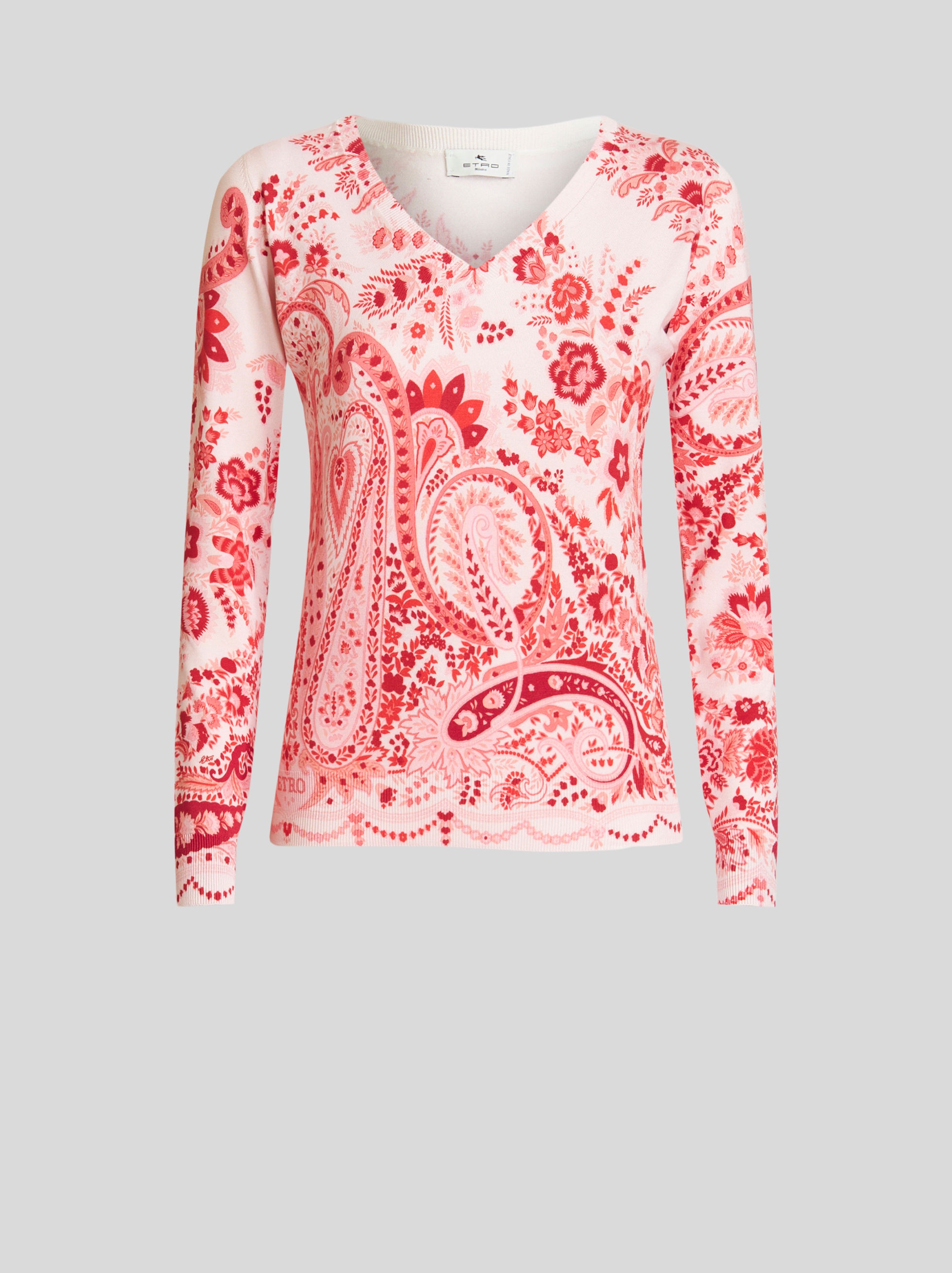 PAISLEY PATTERN JUMPER - 1