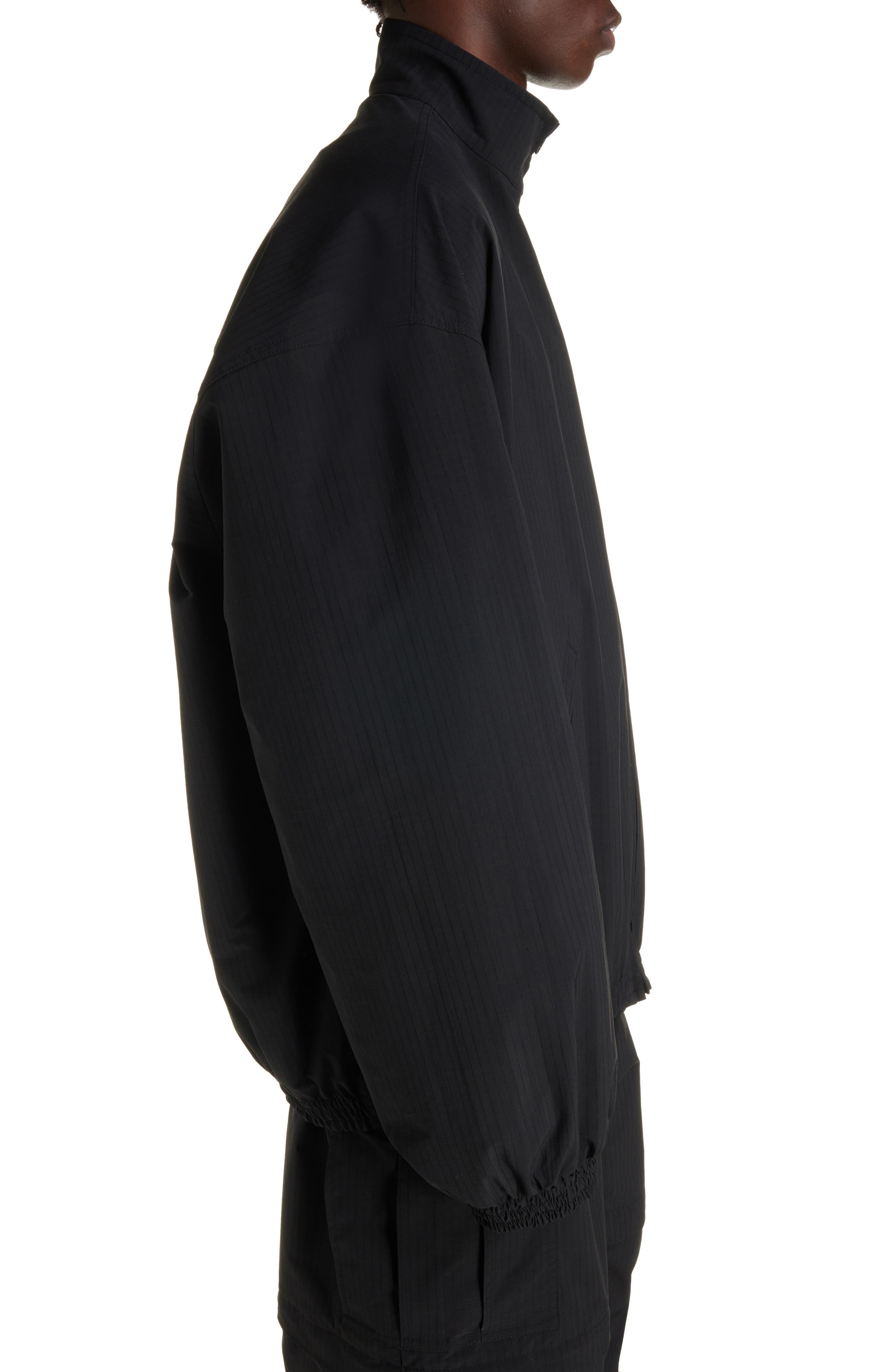 Gender Inclusive Oversize Cocoon Kick Technical Ripstop Windbreaker - 4