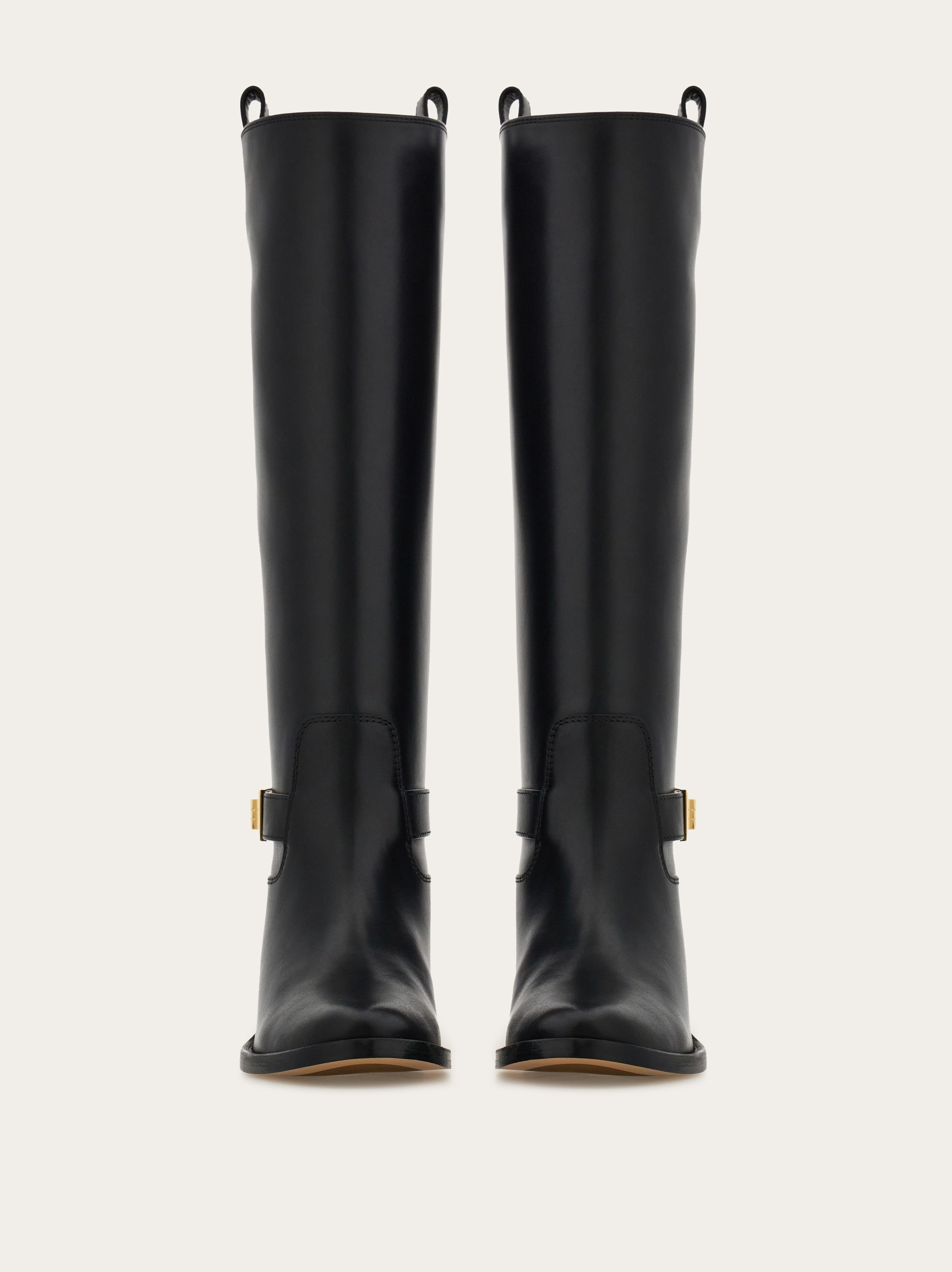 Knee high boot with Hug buckle detail - 3
