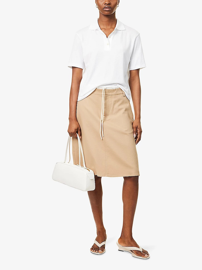 Vince Easy Short-Sleeve Cotton Polo Shirt outlook