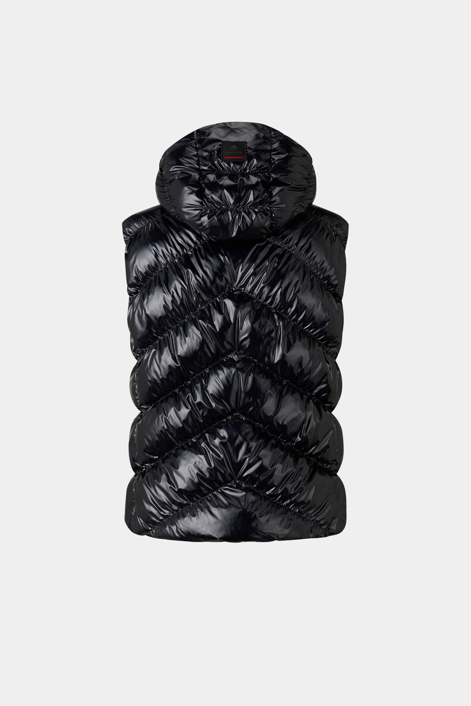 Naima Quilted waistcoat in Black - 9