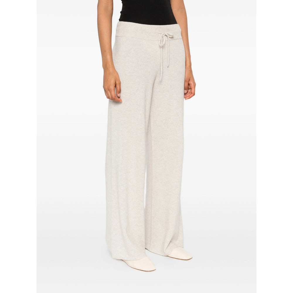 Lisa Yang Neutrals Trousers - Straight Trousers Women - 5