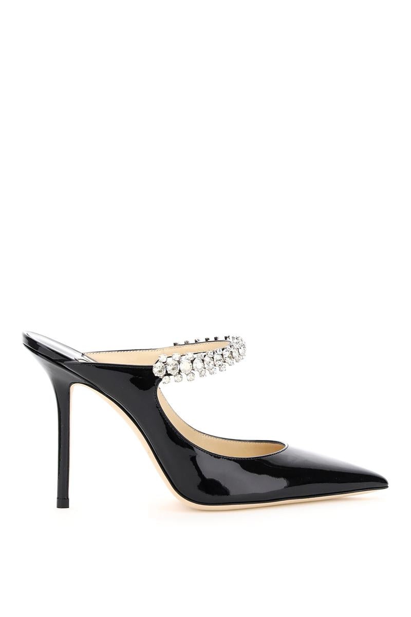 JIMMY CHOO BING CRYSTAL MULES - 1