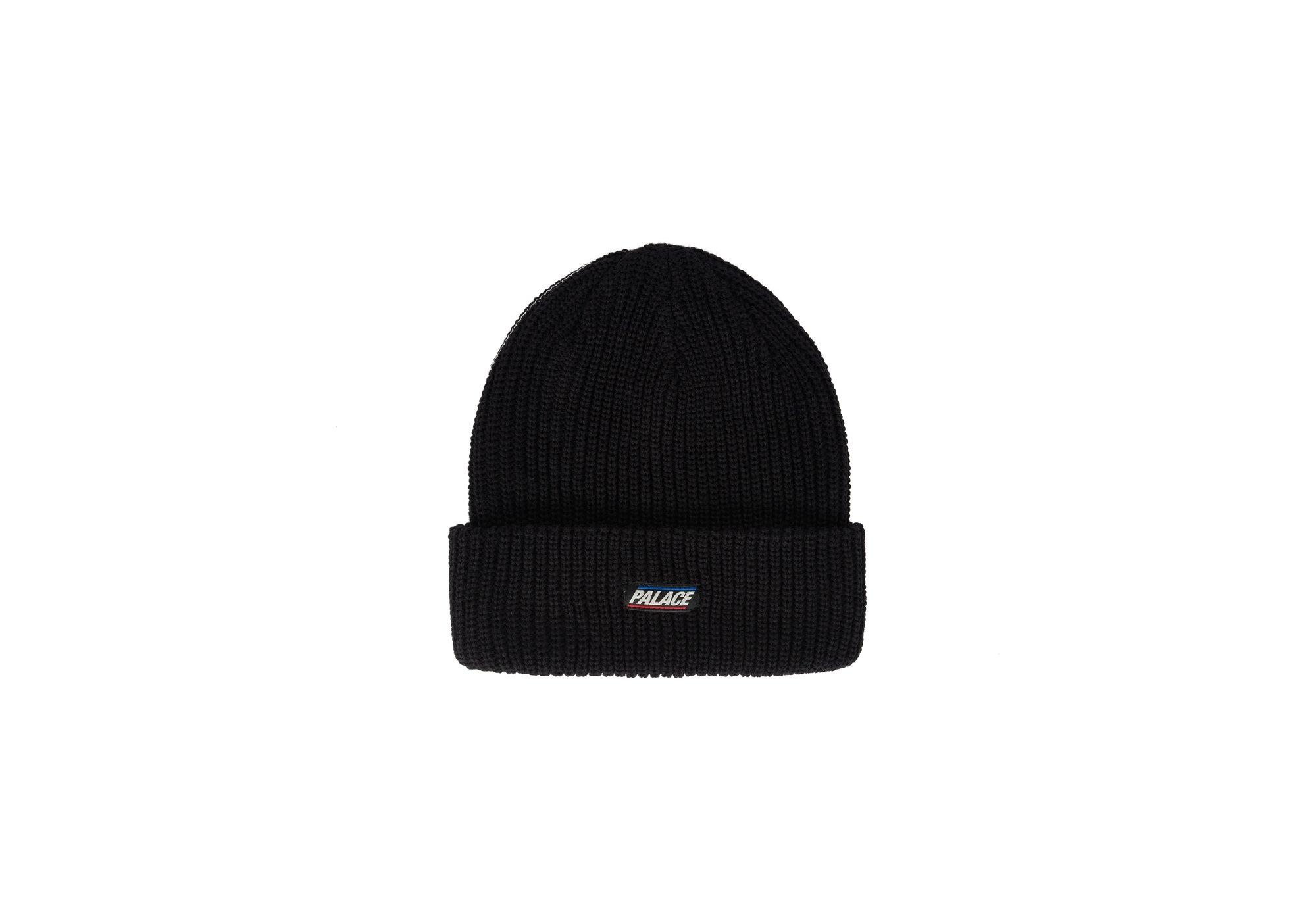 BASICS RIBBER BEANIE BLACK - 1