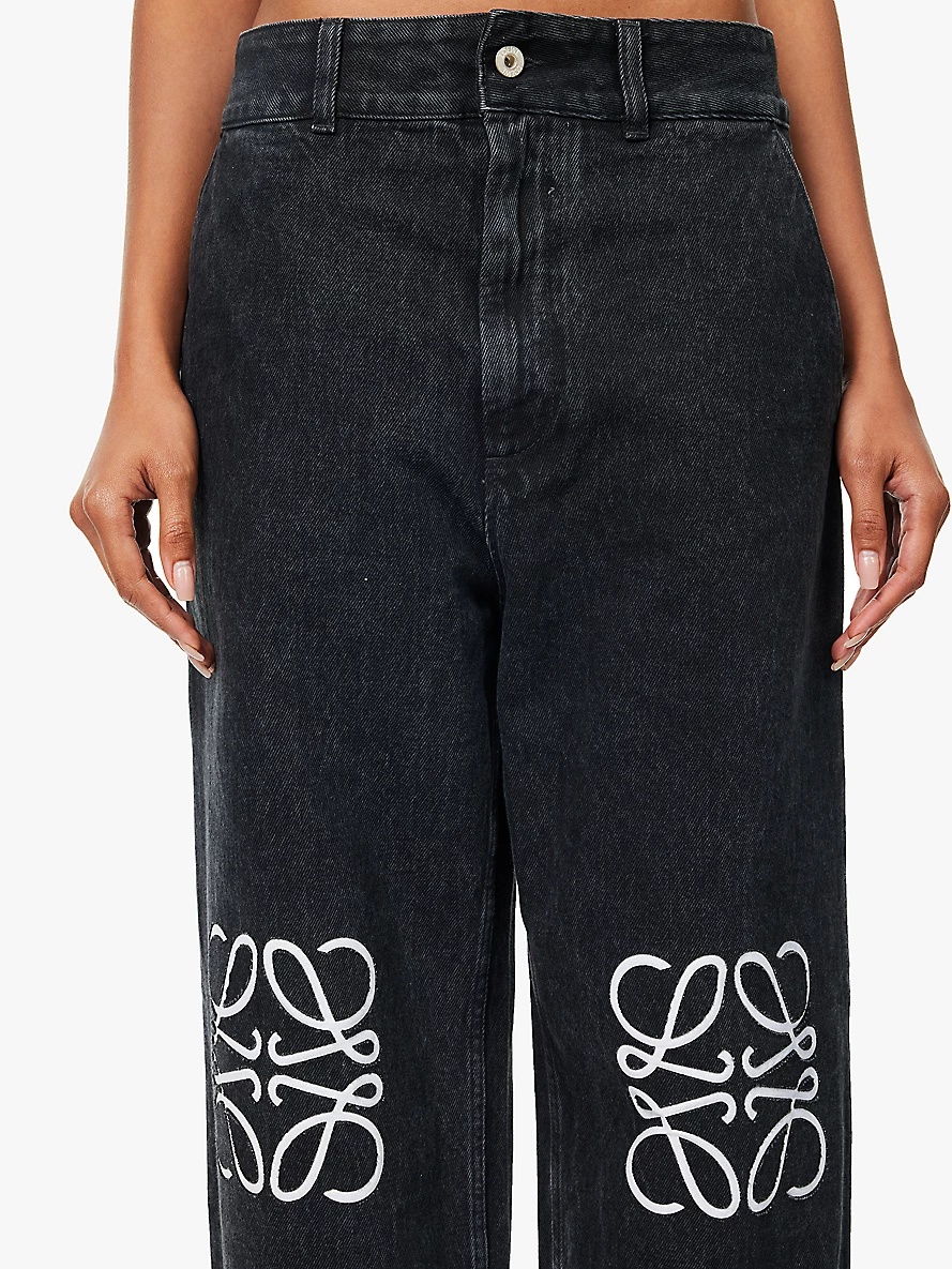 Loe P Anagram Baggy Jeans - 5