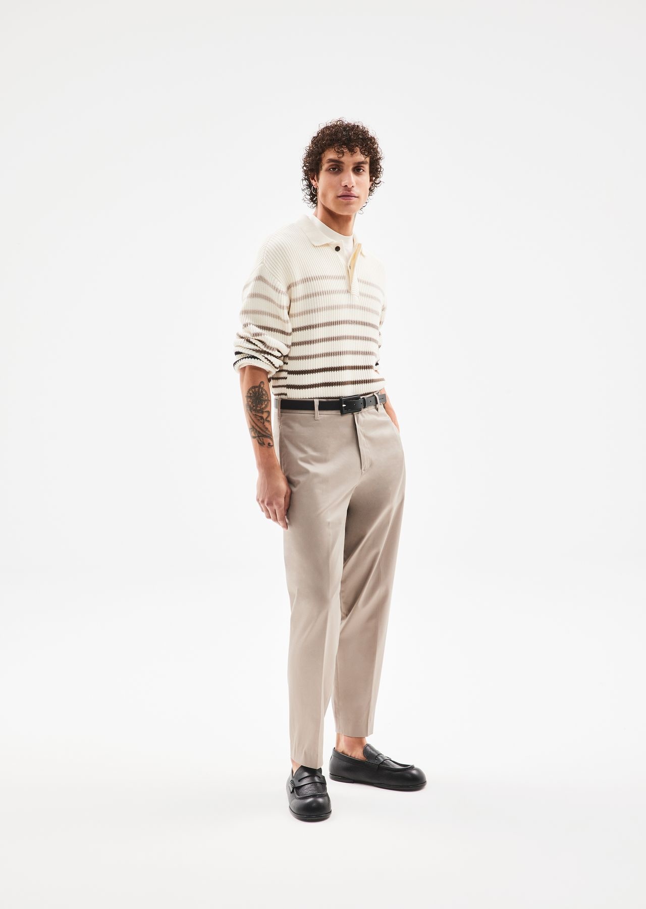 Chinos in comfort cotton twill - 6