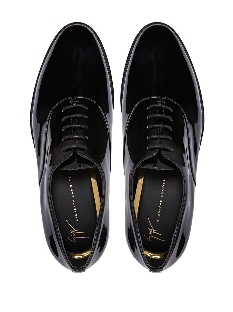 Melithon patent leather Oxford shoes 4