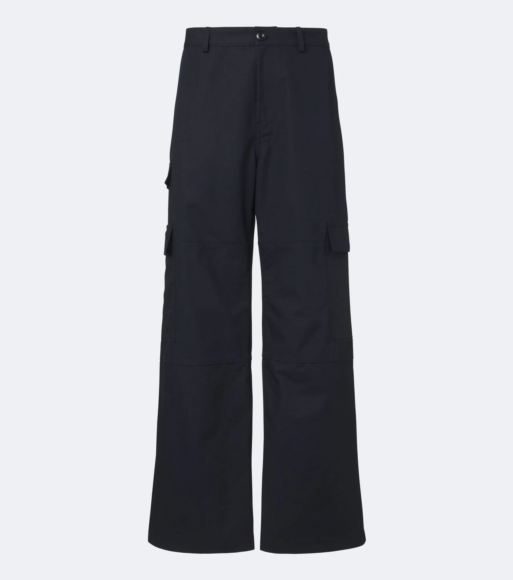Cotton cargo pants - 1