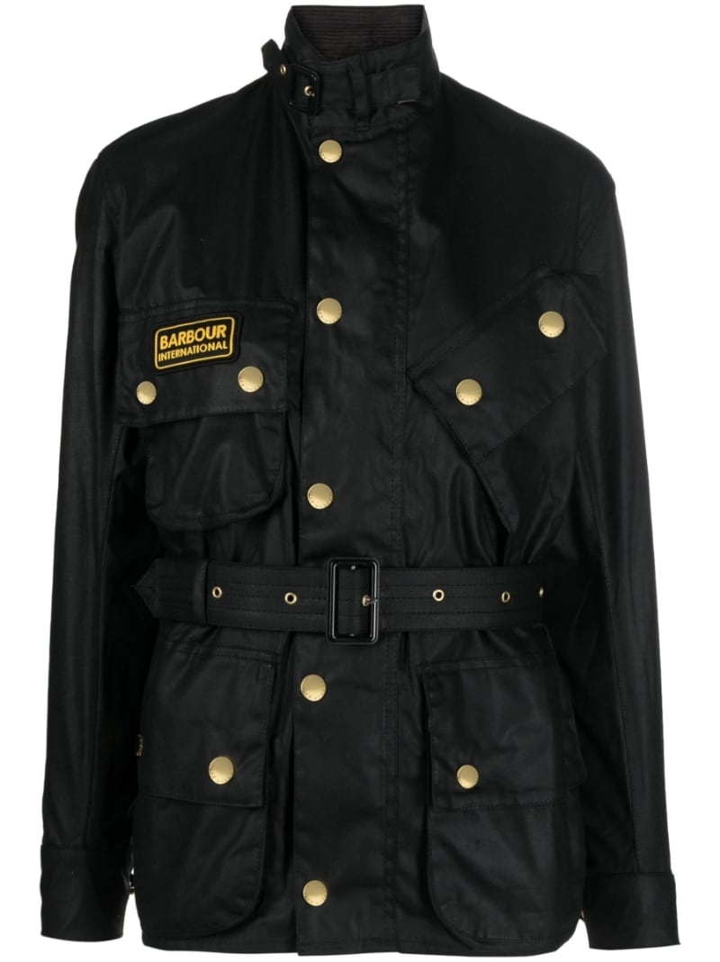 International belted military jacket - 1