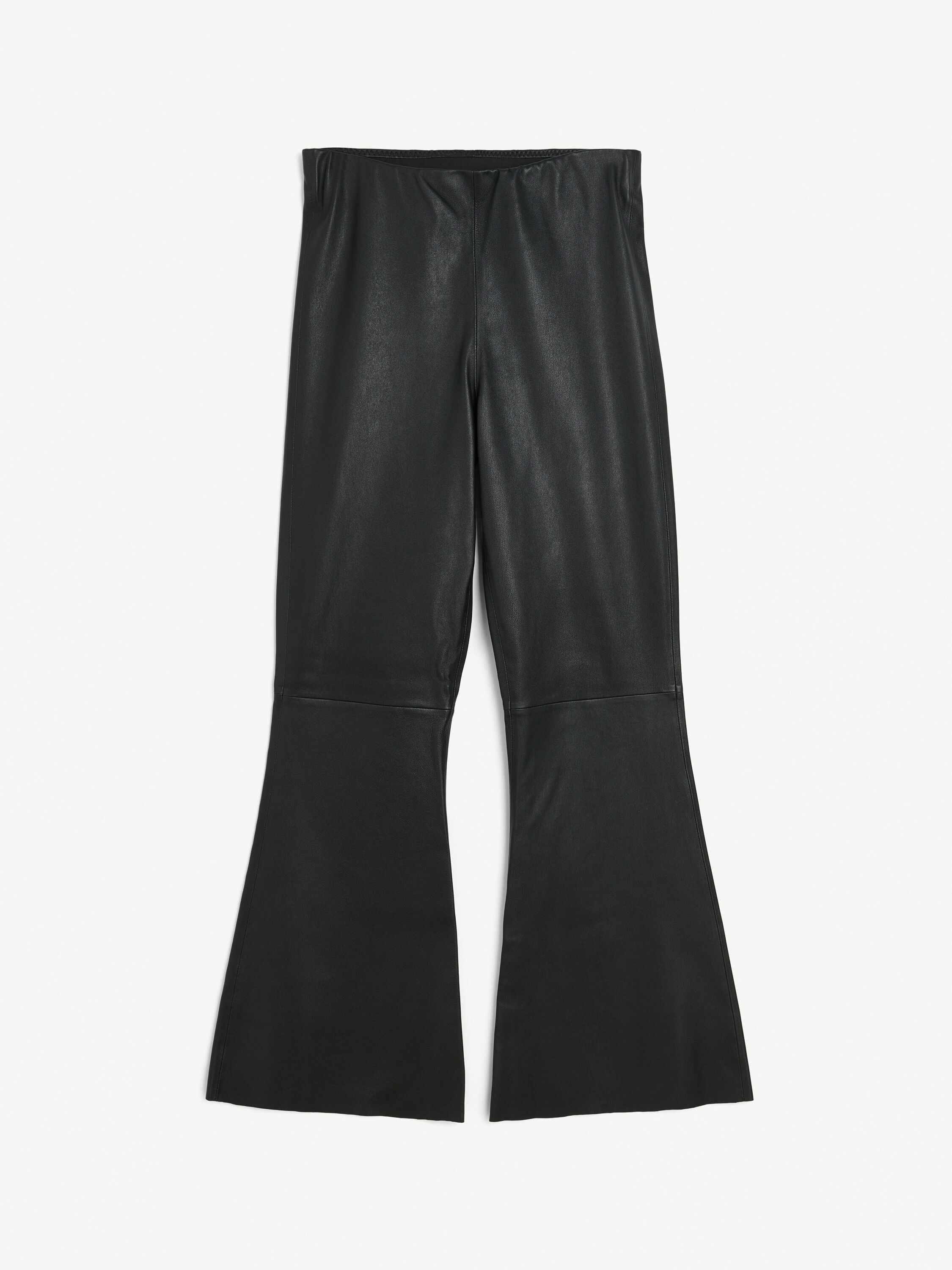 Evyline cropped leather trousers - 2