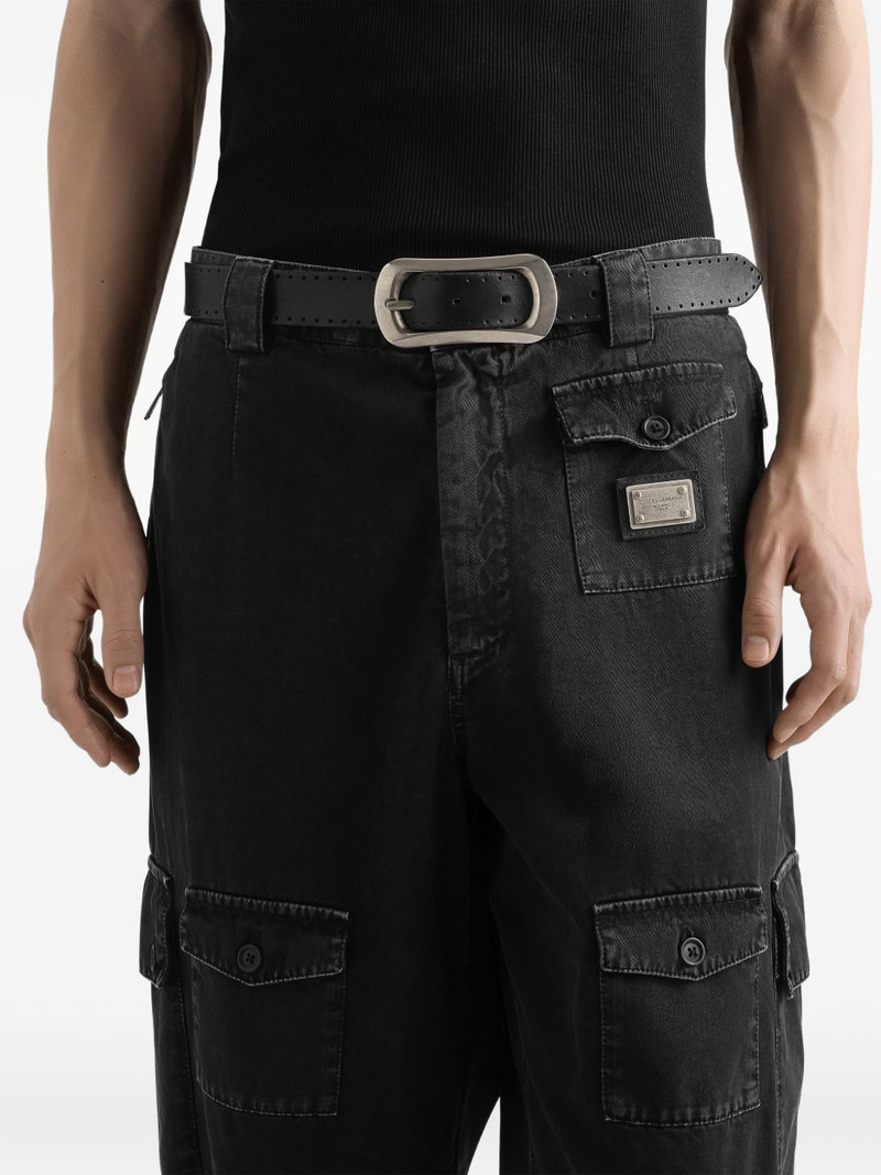 Tempesta stitch-detail buckle belt 3