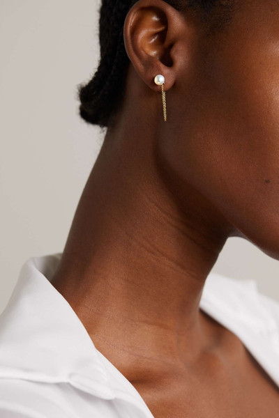 MATEO 14-karat gold pearl earrings outlook