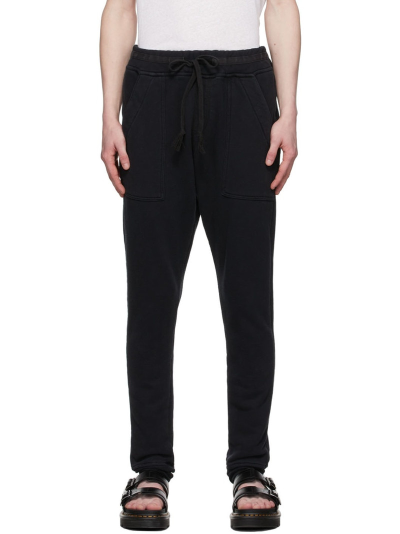Black Basic Lounge Pants 1