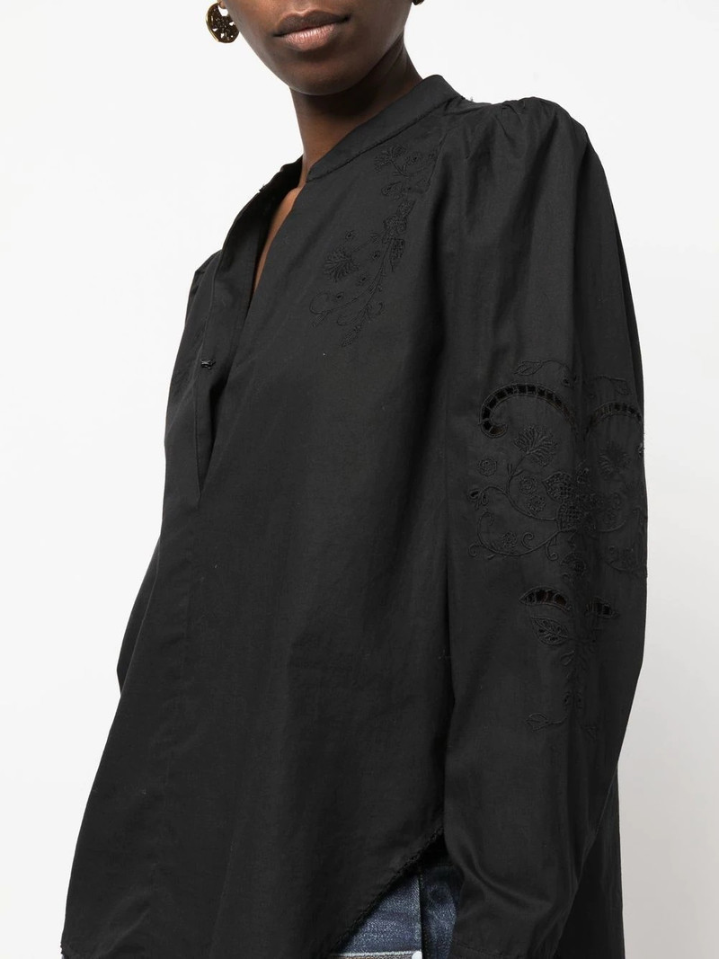 Jade long-sleeve blouse 5