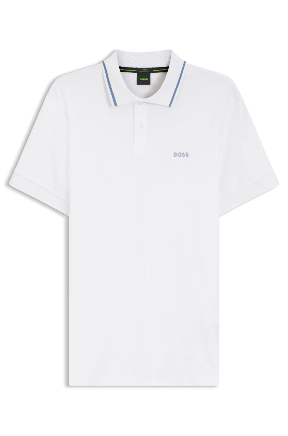 PADDY SLIM-FIT POLO SHIRT IN INTERLOCK COTTON - 1
