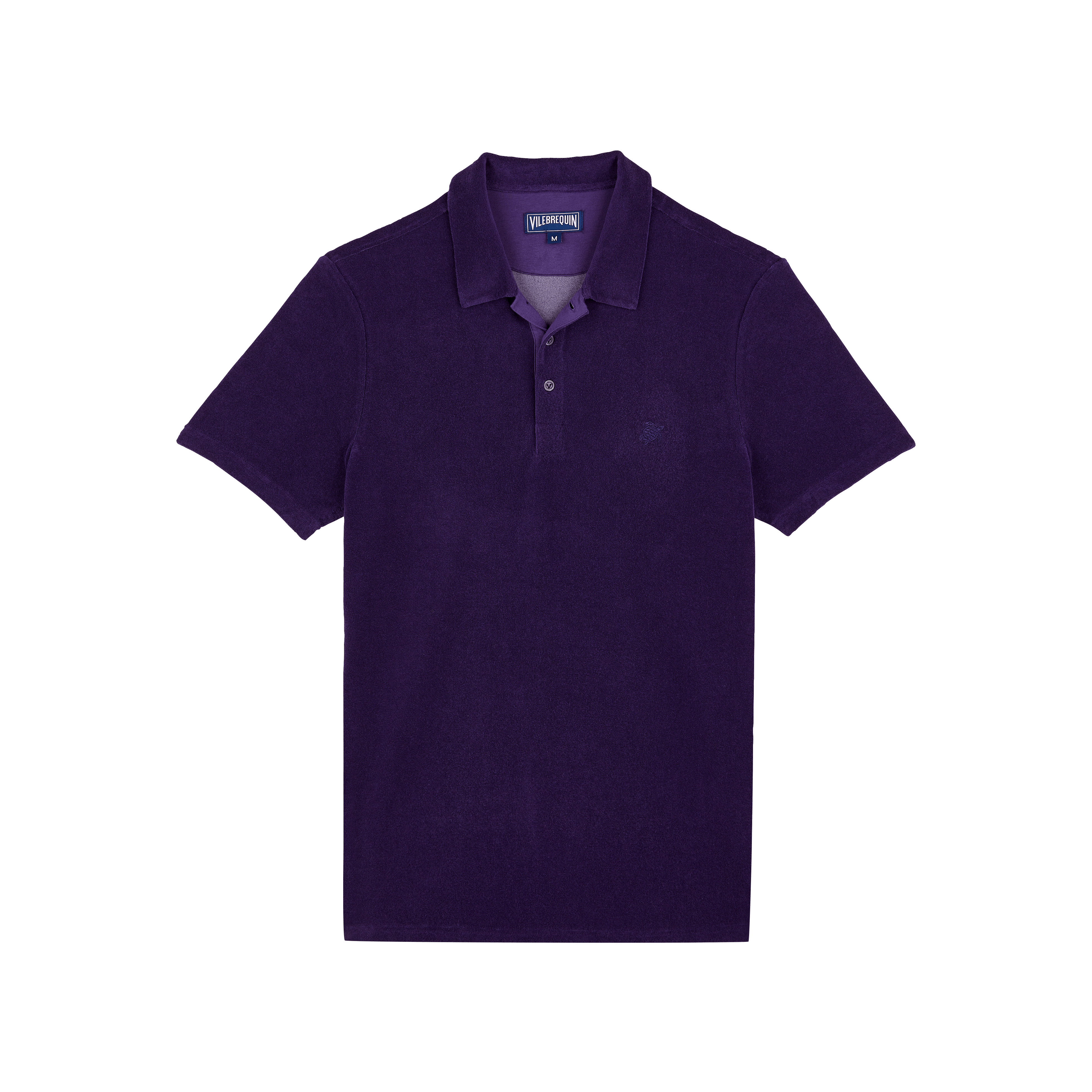 Men Terry Polo Solid - 1