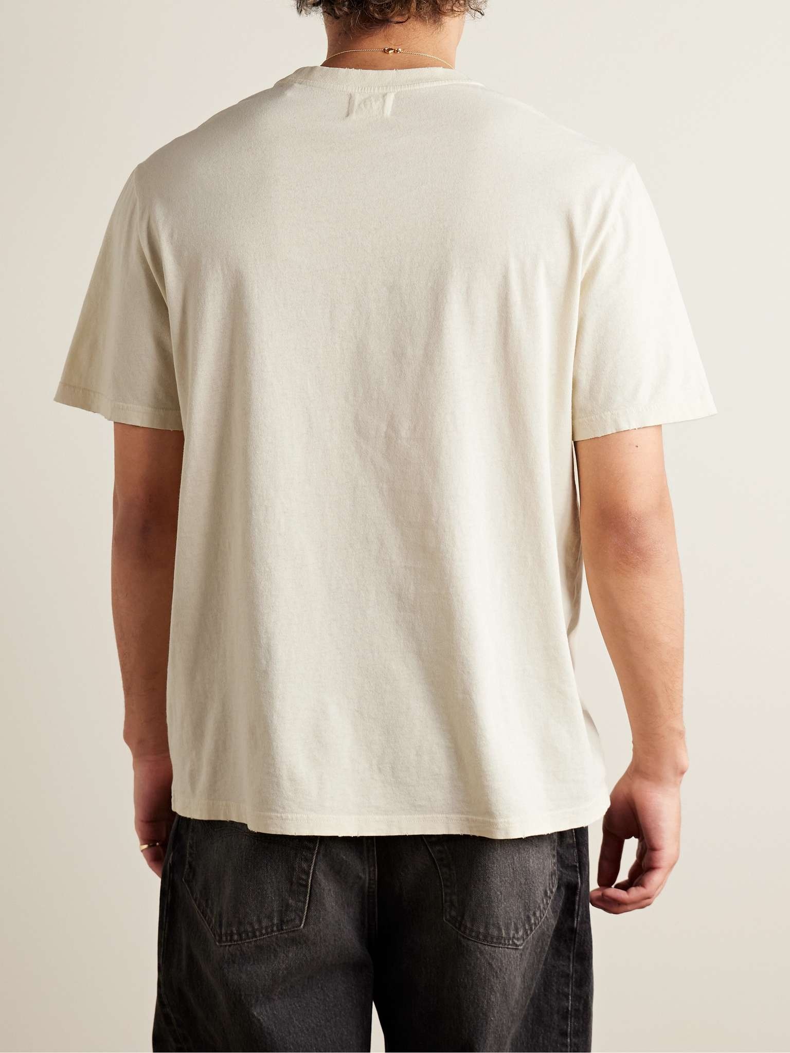 Hugo Logo-Print Cotton-Jersey T-Shirt - 4