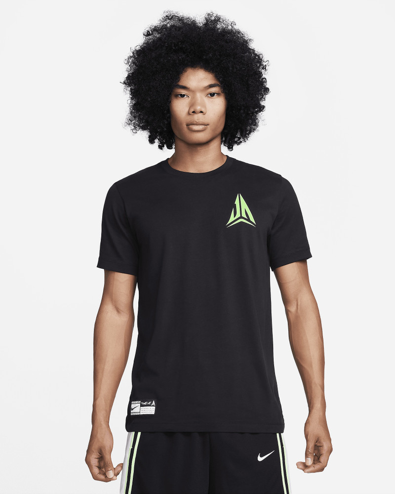 Ja Men's Nike 드라마 농구 티셔츠 - 1