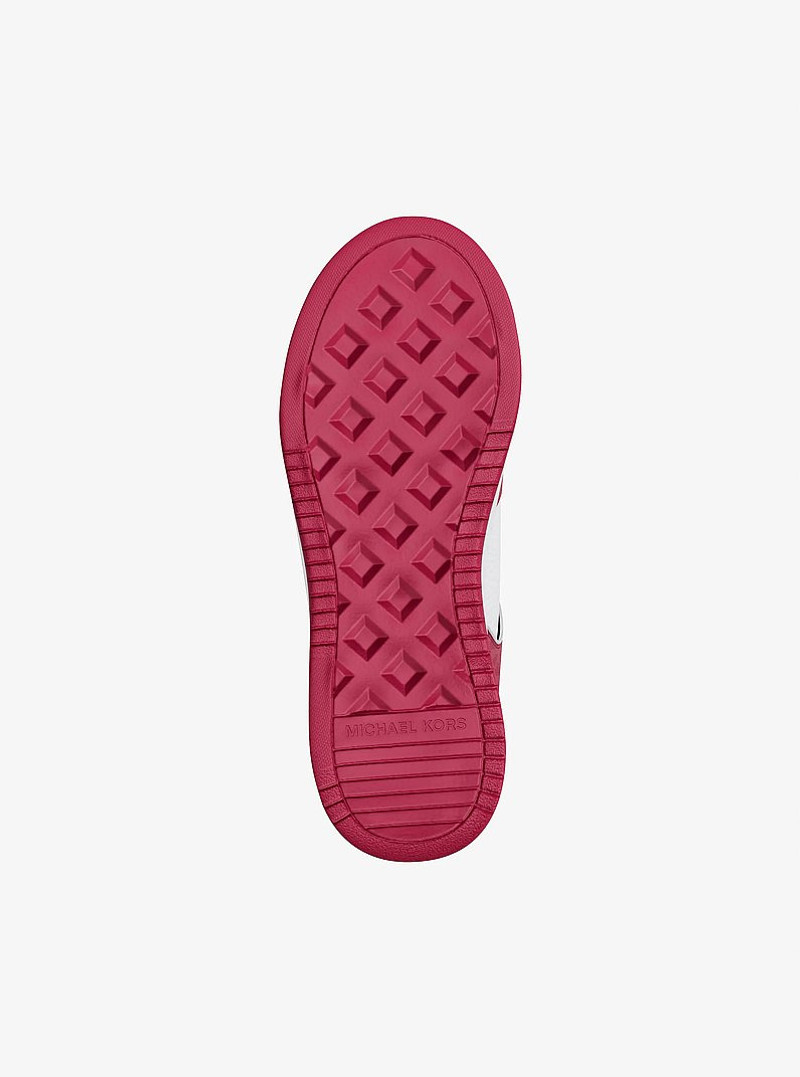 Lexi Mixed-Media Sneaker 6