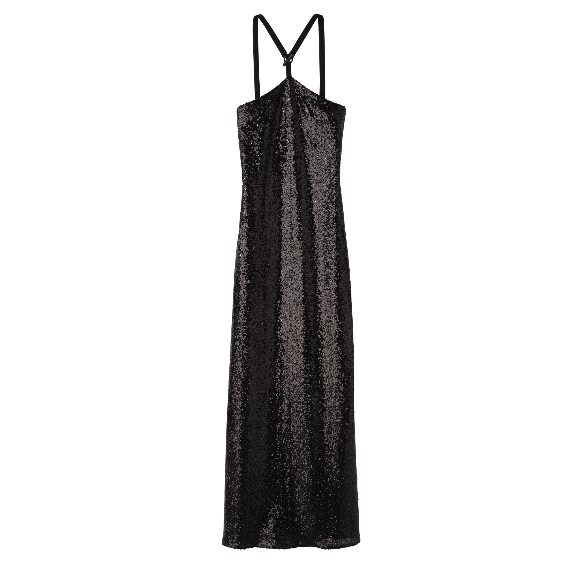Long dress Black - Glitter - 1