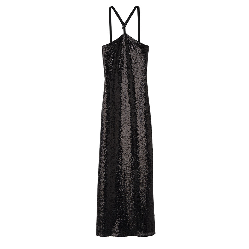 Long dress Black - Glitter 1