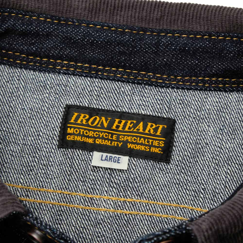 16oz Selvage C.P.O.Shirt / Indigo - IHSH-427 - 3
