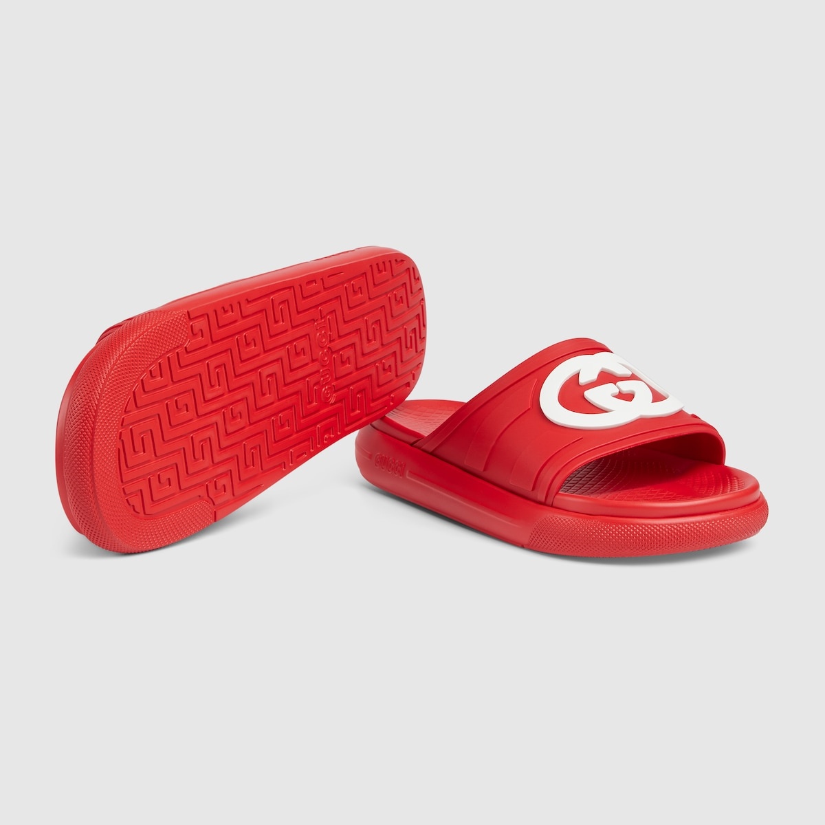 Men's Interlocking G slide sandal - 6