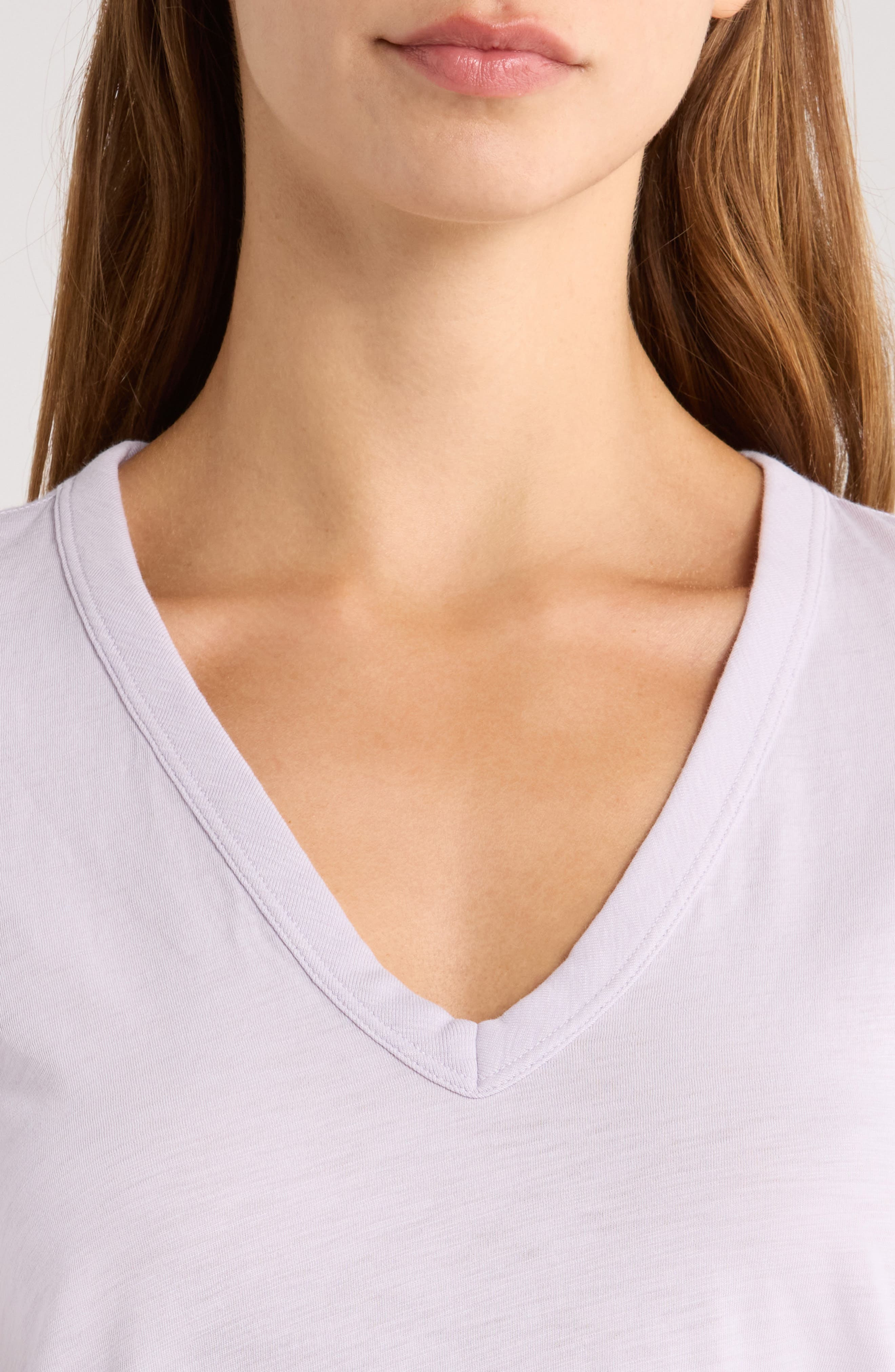 rag & bone The Vee Slub Cotton T-Shirt in Mstli at Nordstrom - 4