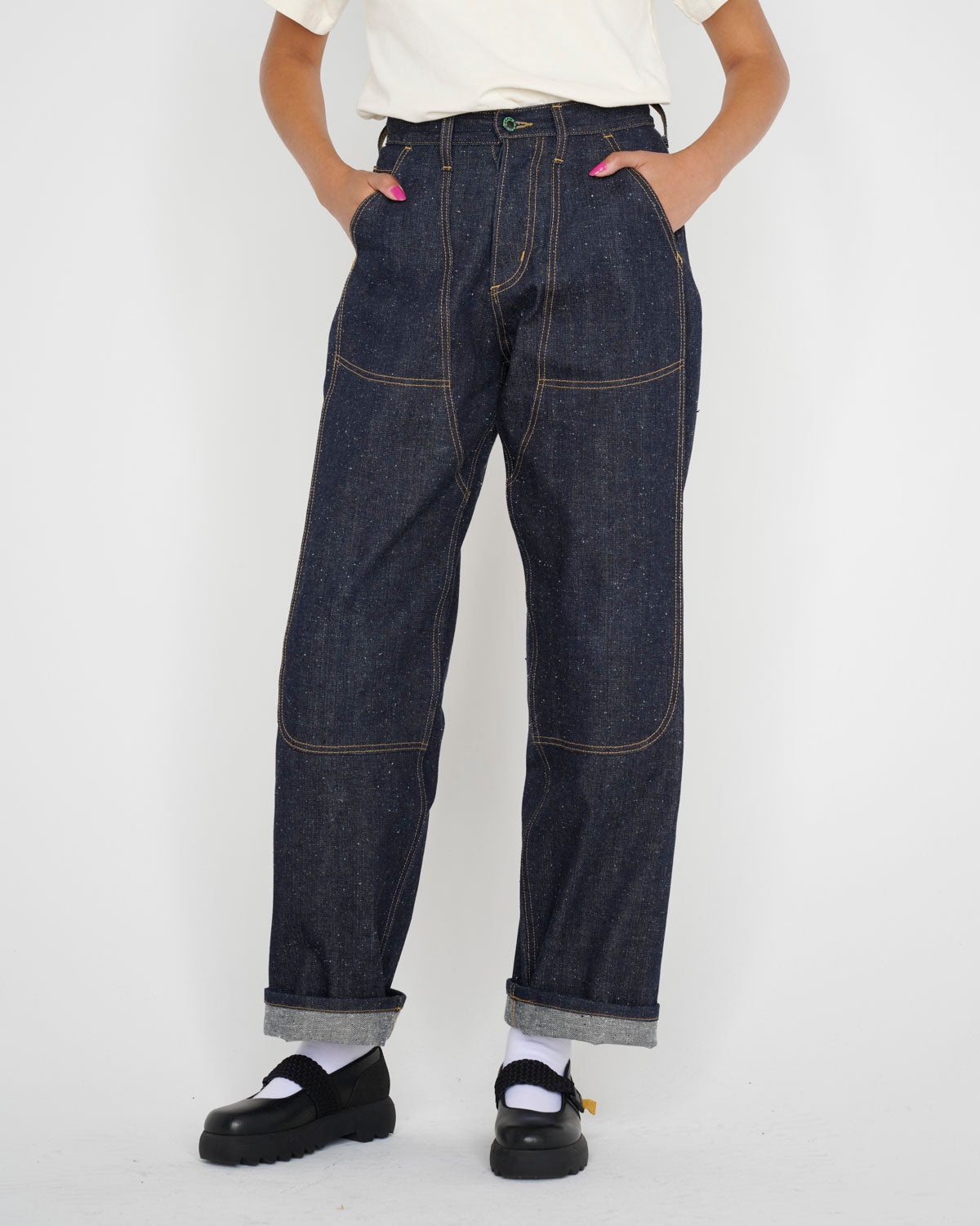 Type 02 14.1oz Selvedge Denim - Indigo - 8