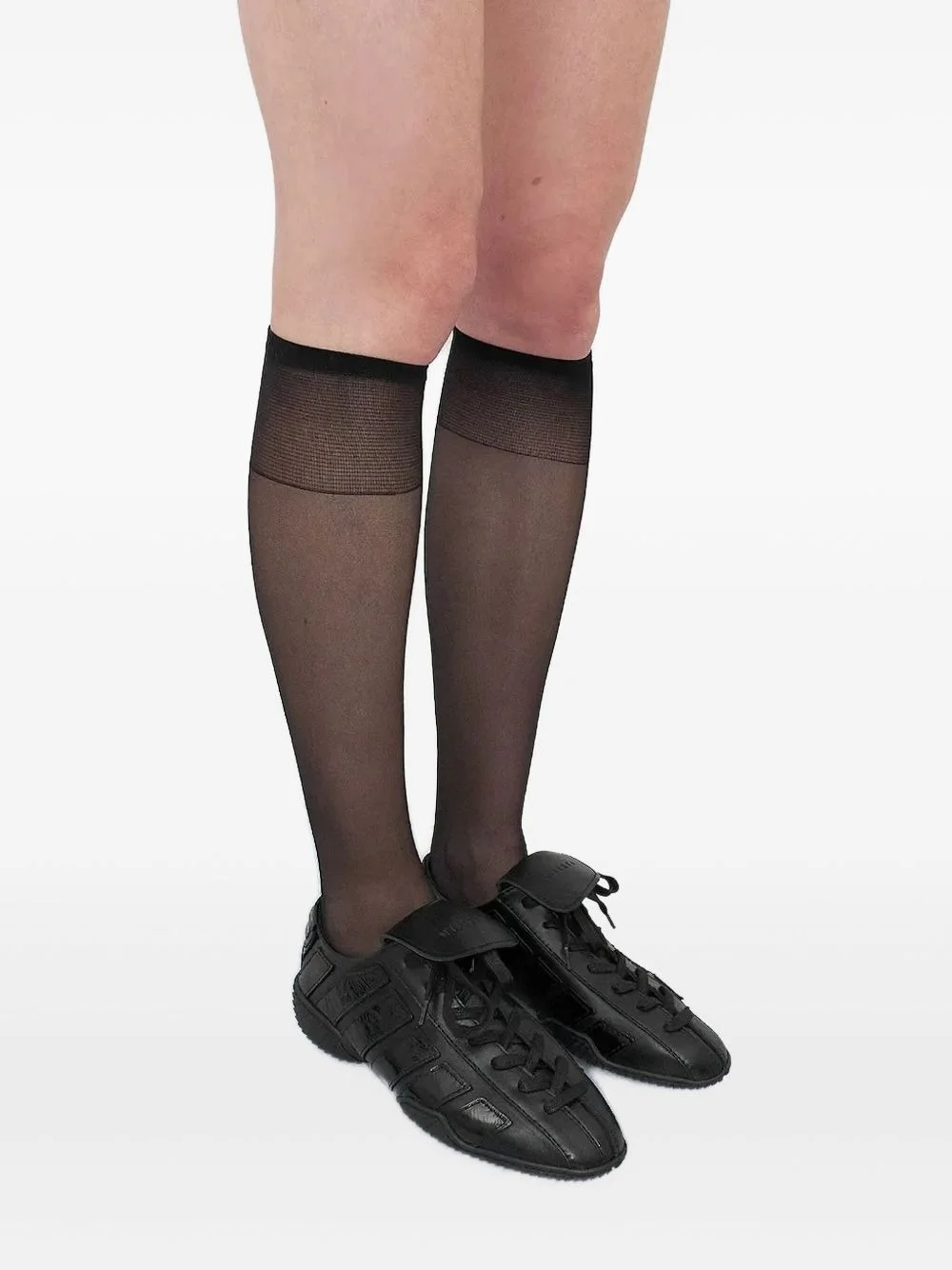 Nikoletta strap lace-up sneakers - 1