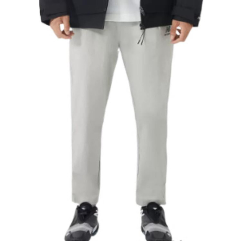 New Balance New Balance Logo Knit Sweatpants 'Grey' AMP23310-NTP outlook