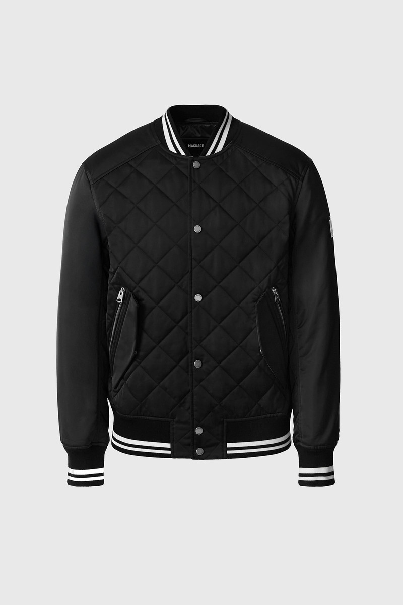 AIDAN-SA Diamond-Quilted Bomber Jacket 1