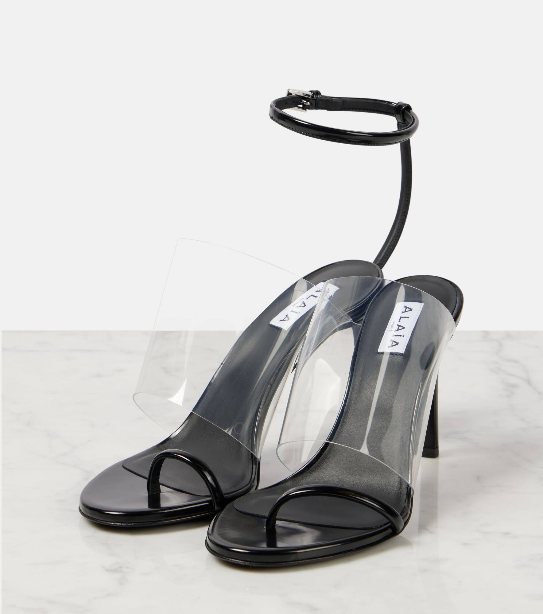 Plexi 90 leather & PU sandals - 4