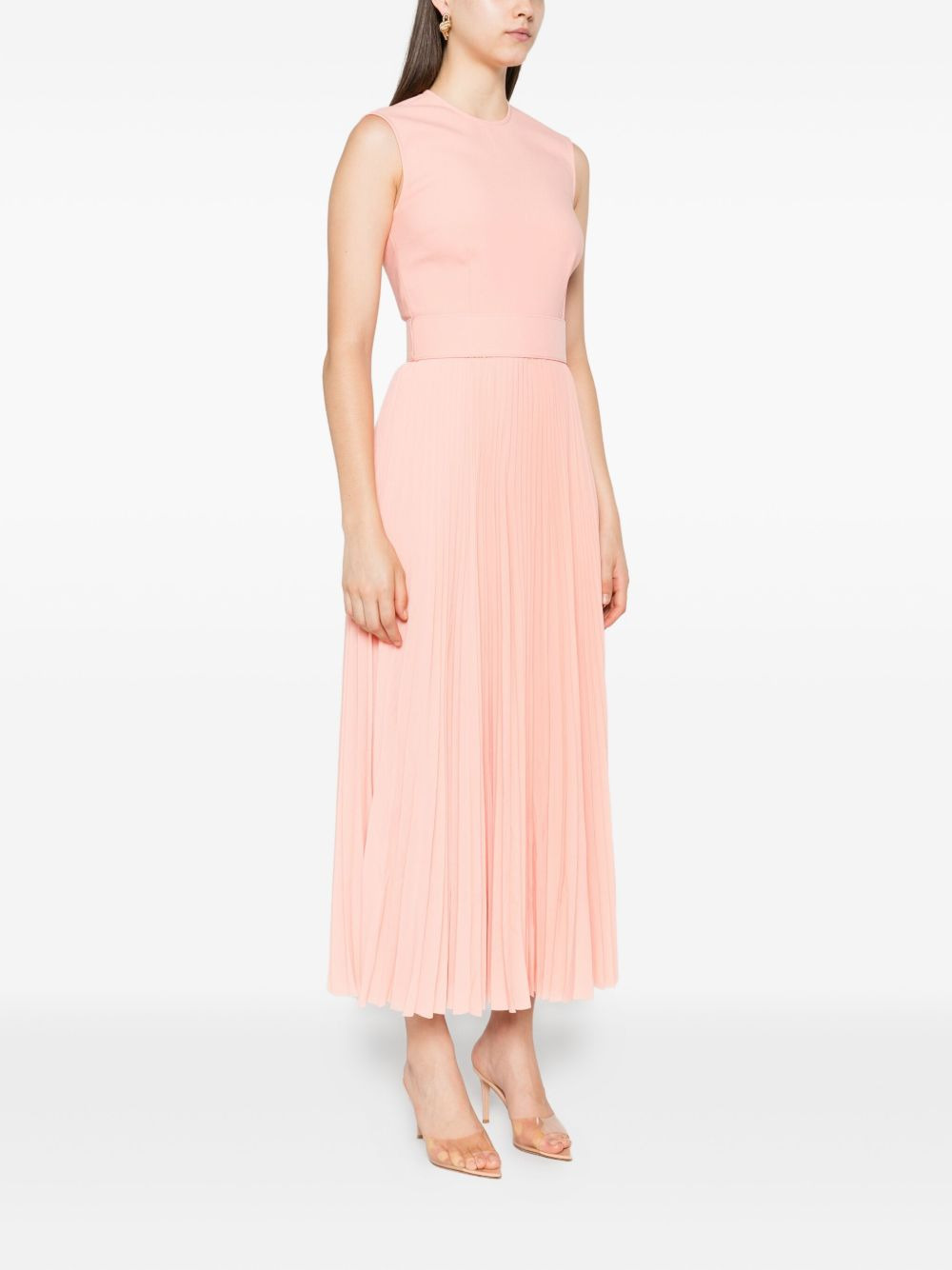 Sophie pleated sleeveless maxi dress - 2