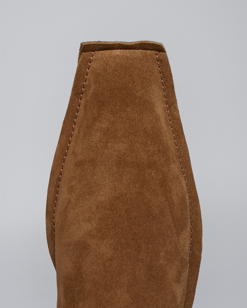 STEPPA - Suede mules - Curry 4