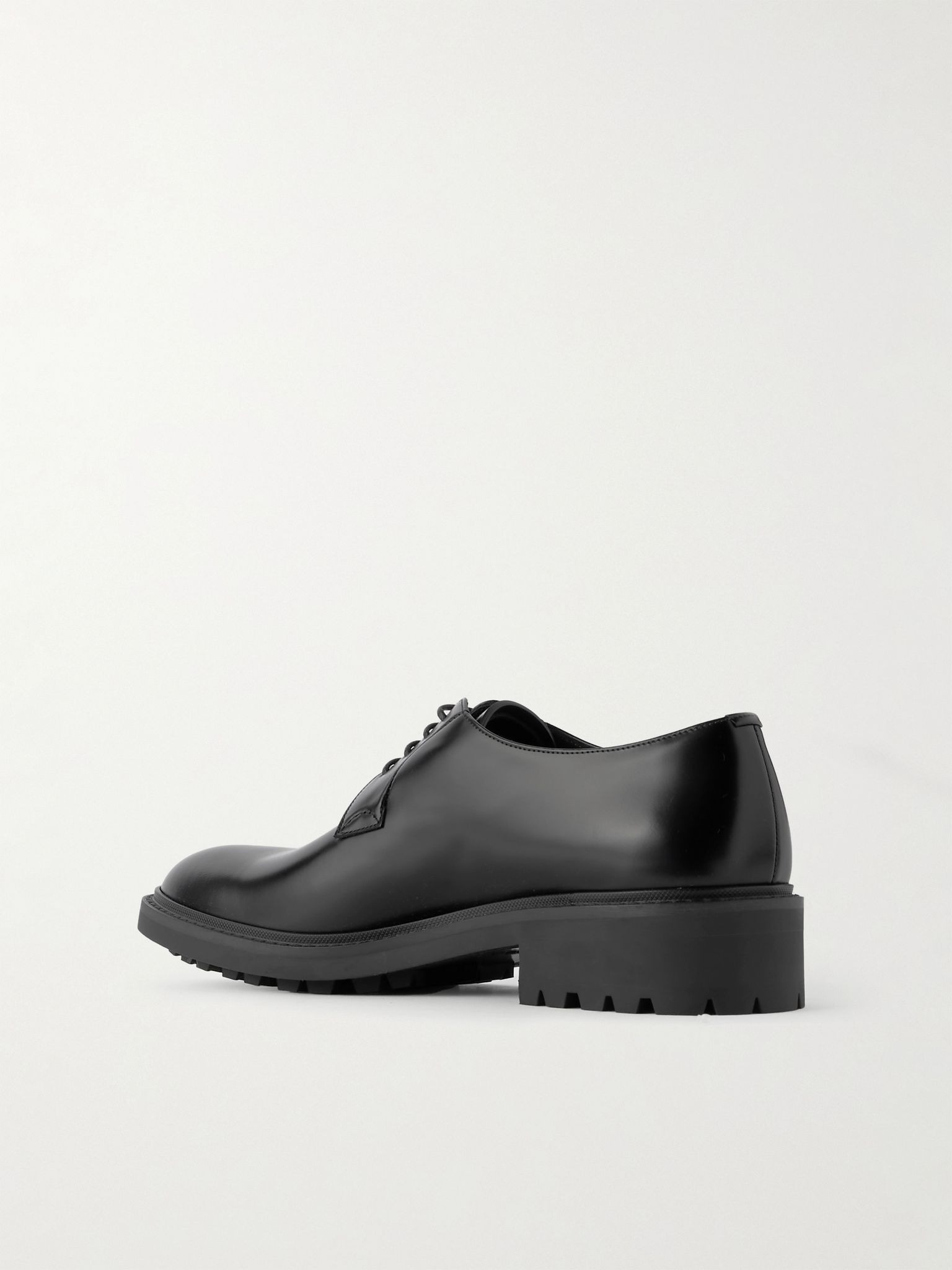 Antoine Leather Derby Shoes Black - 4