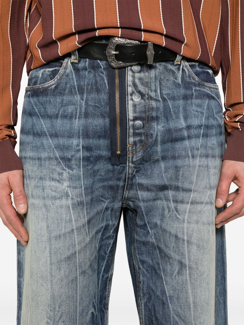 wide-leg jeans - 5