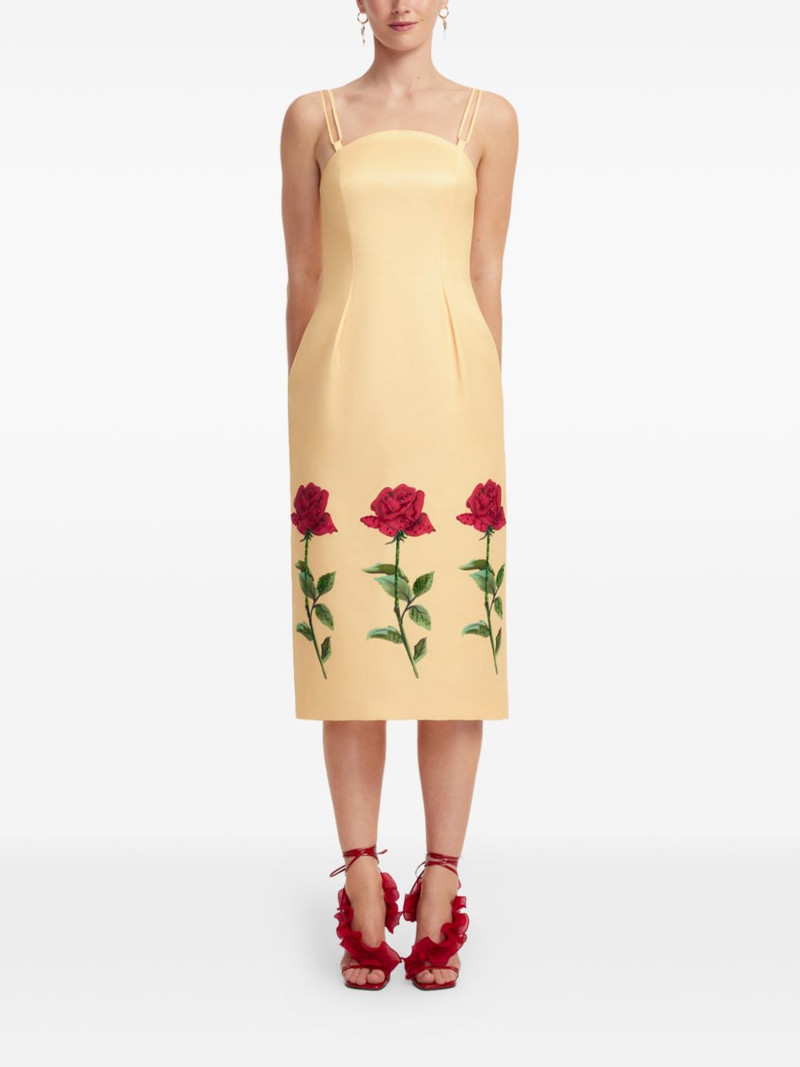 LEO LIN floral straps dress outlook