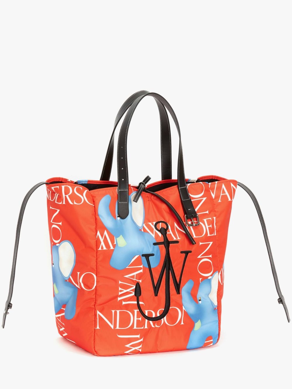 BELT TOTE CABAS BAG WITH ELEPHANT MOTIF - 3