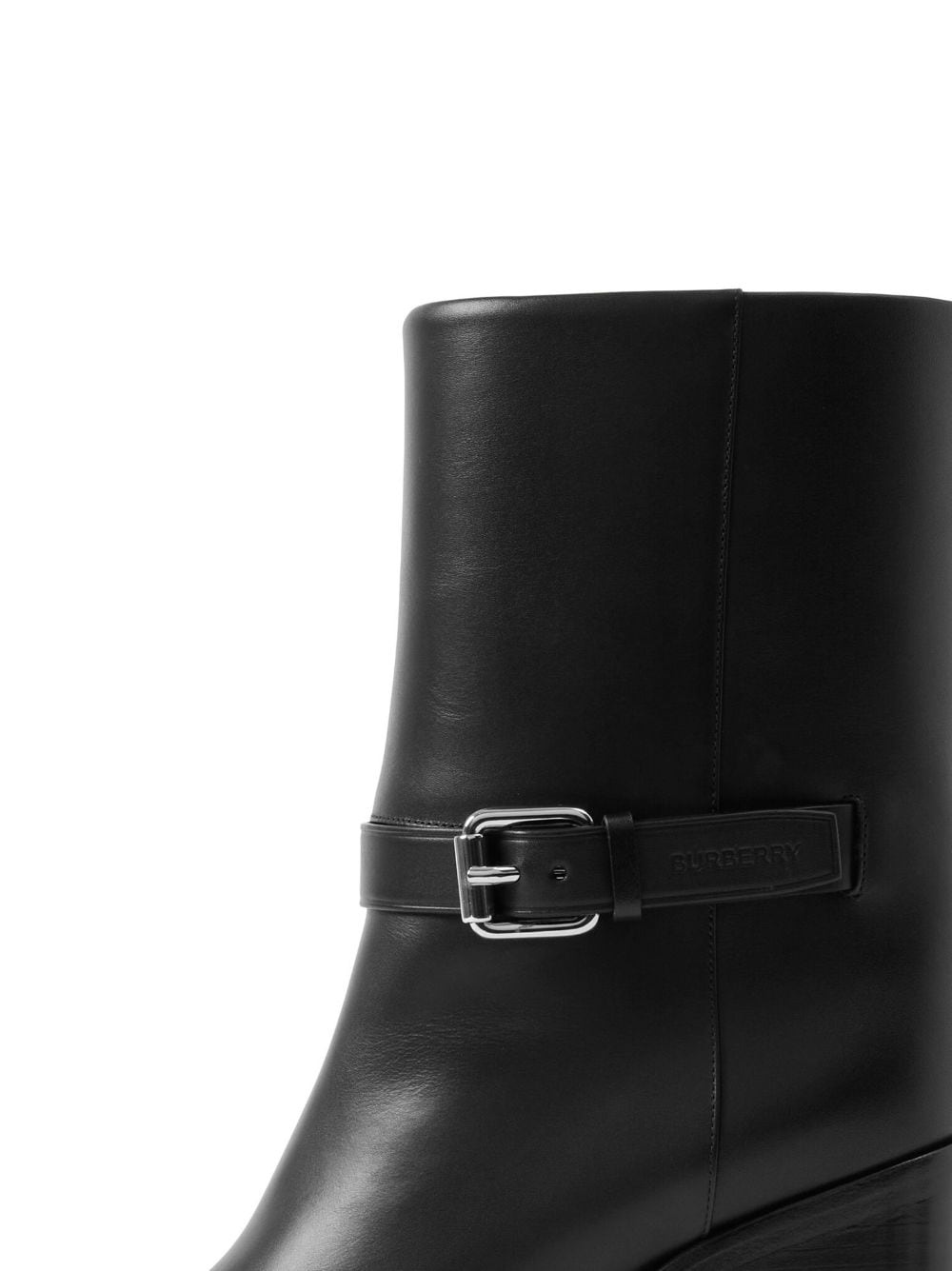 80mm leather ankle boots - 2