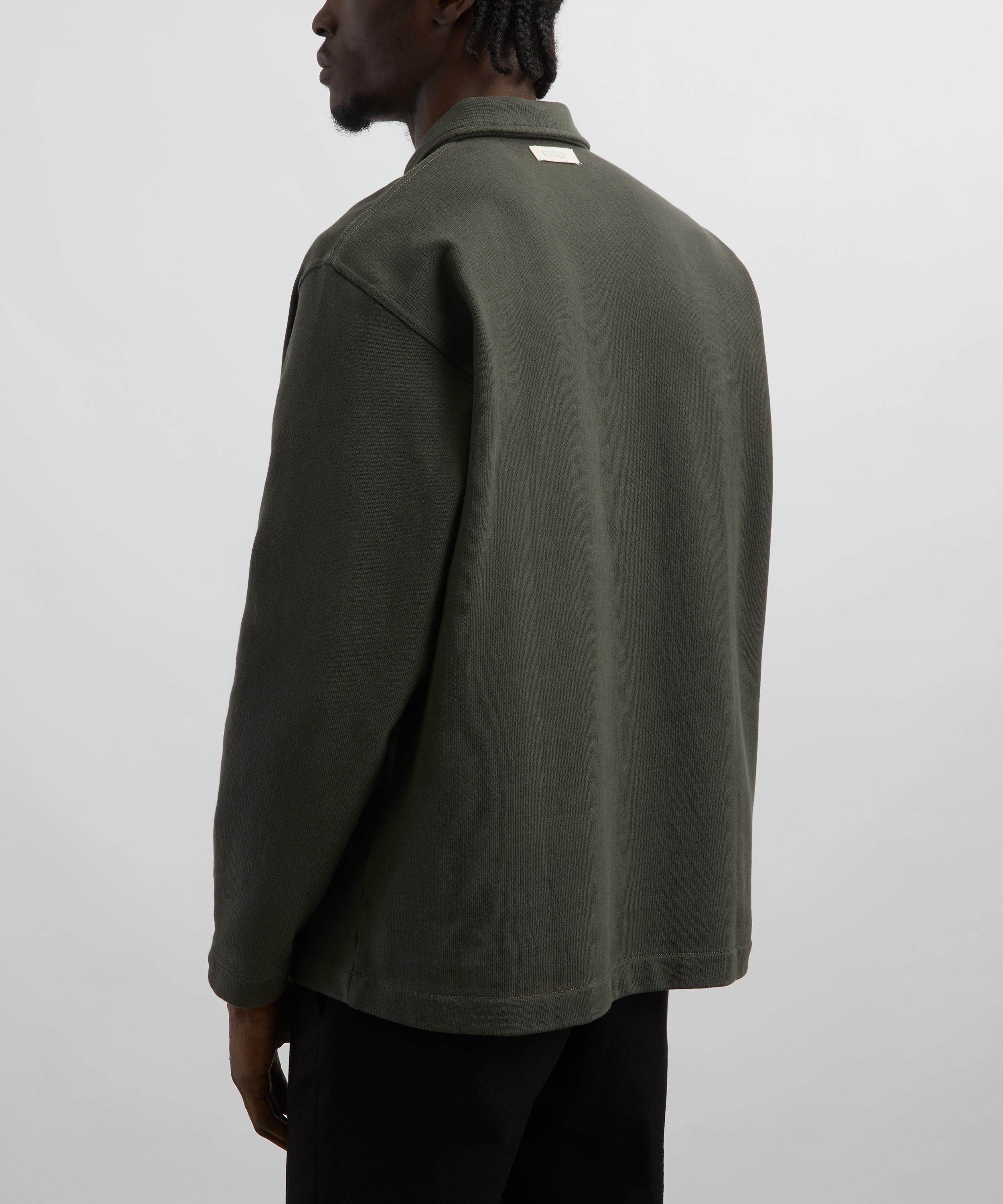 Fraser Loopback Long Sleeve Polo - 4