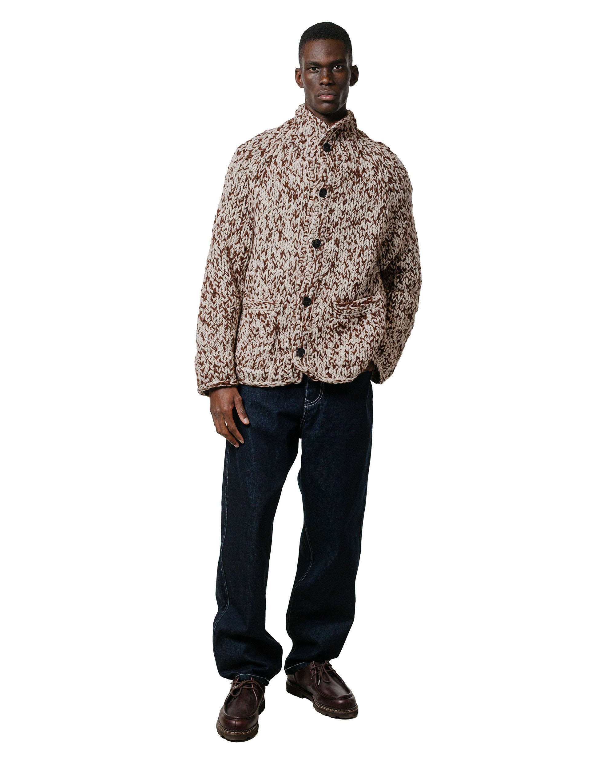 Cardigan Woalp Brown - 4