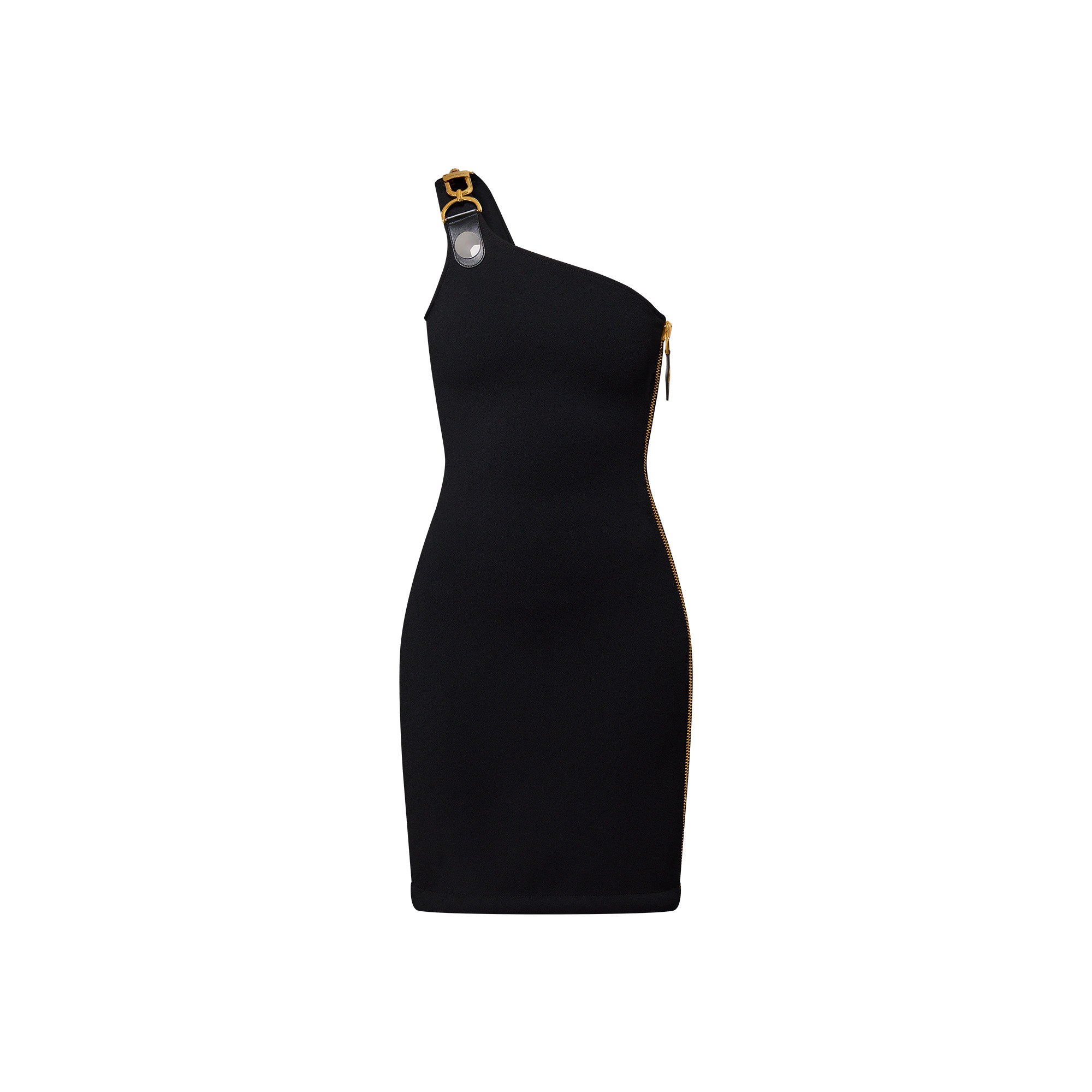 XXL Detail One-Shoulder Dress - 1