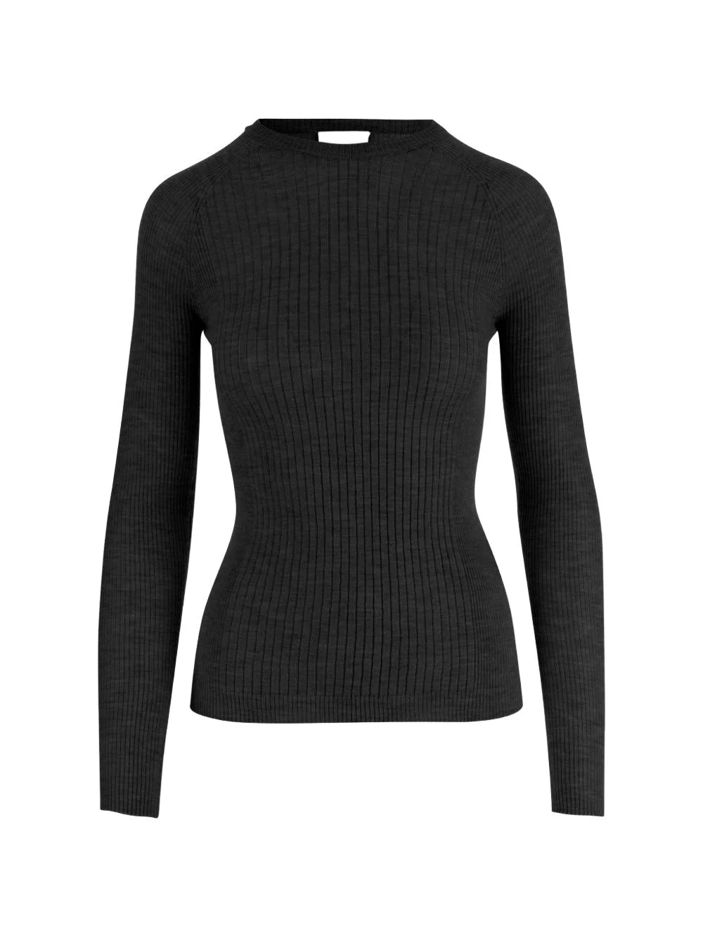 long-sleeved ribbed T-shirt - 1
