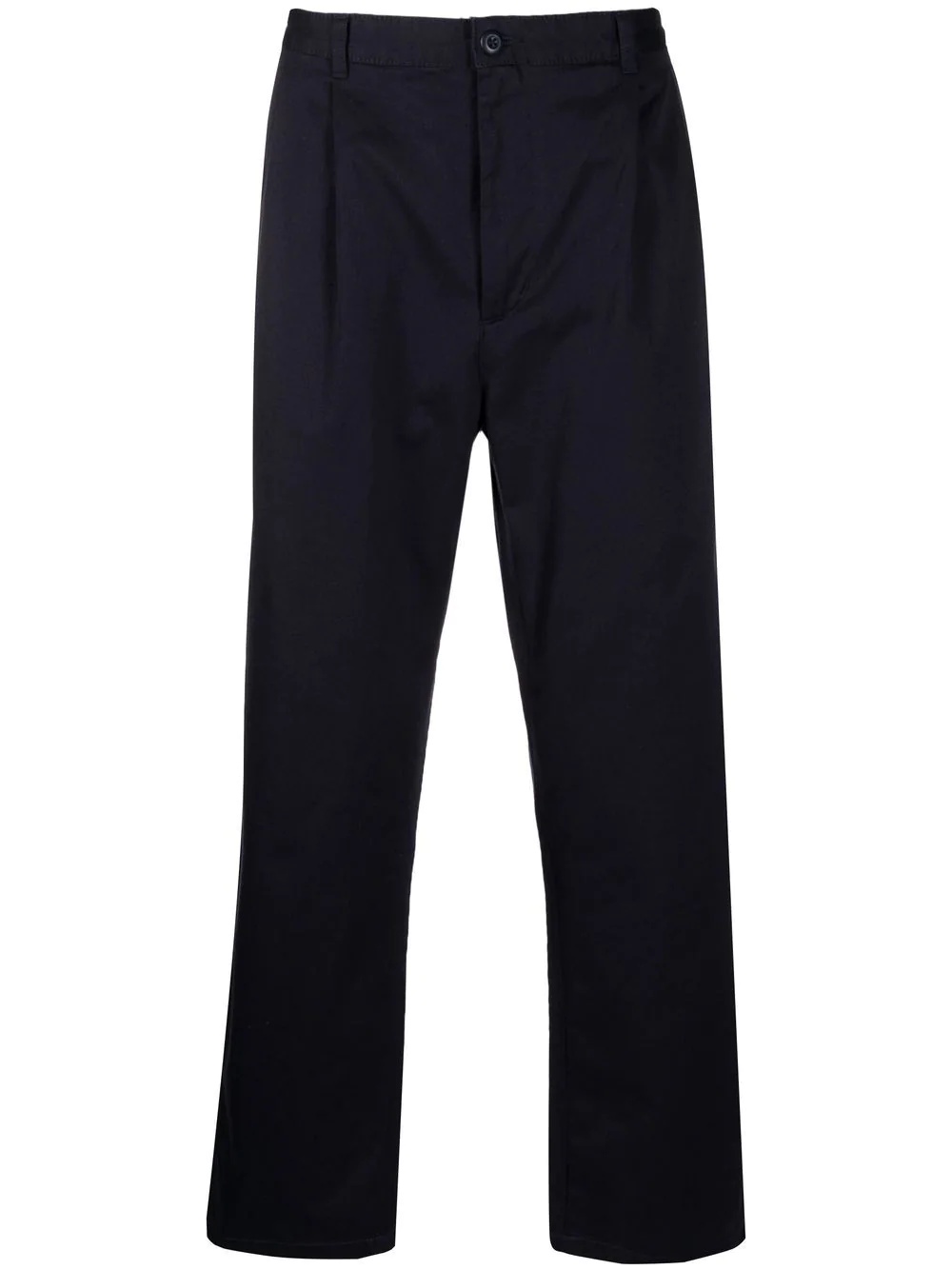 straight-leg cut trousers - 1