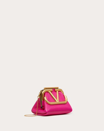 Valentino Mini Supervee Nappa Clutch outlook