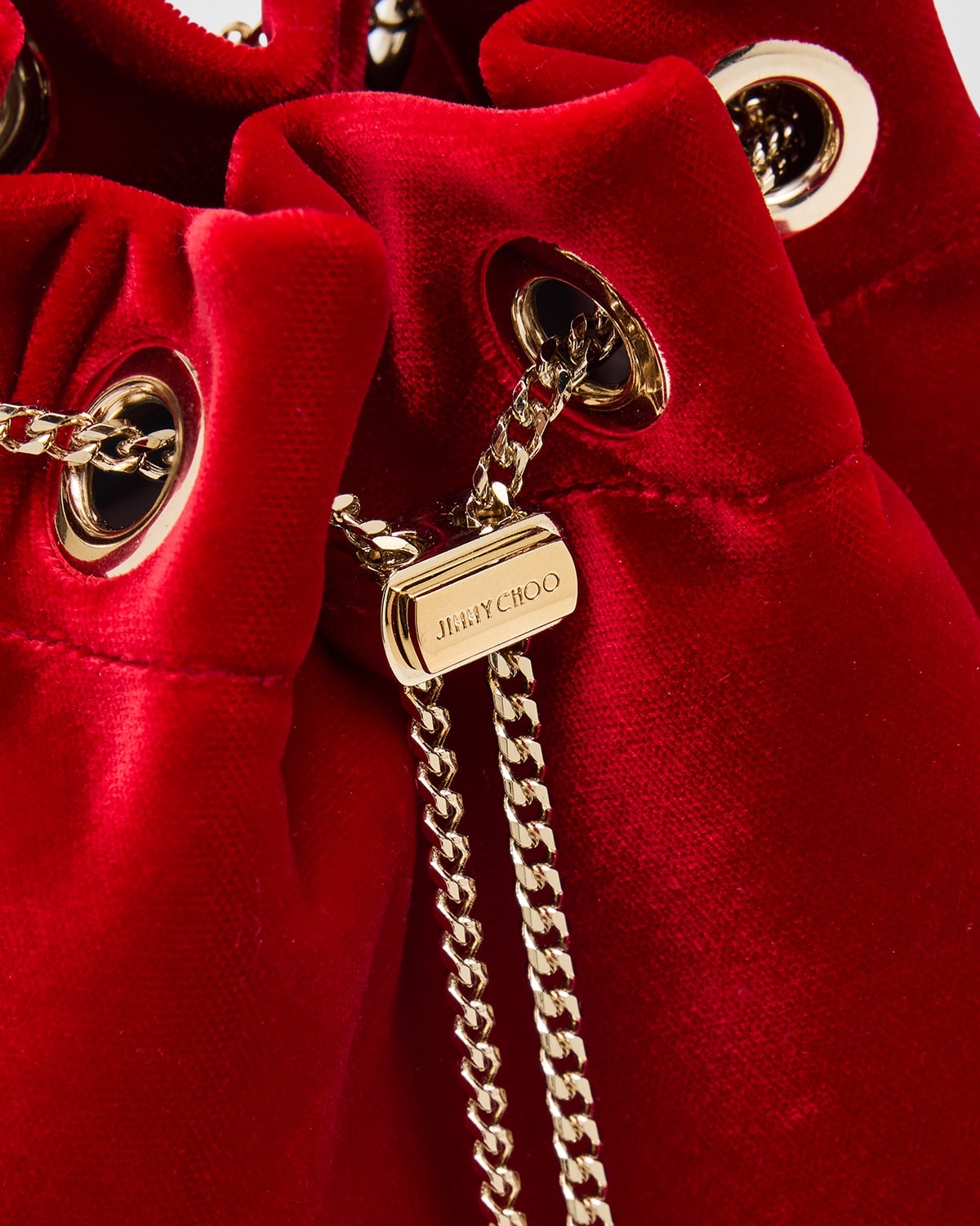 Bon Bon Velvet with Metal Handle - 5