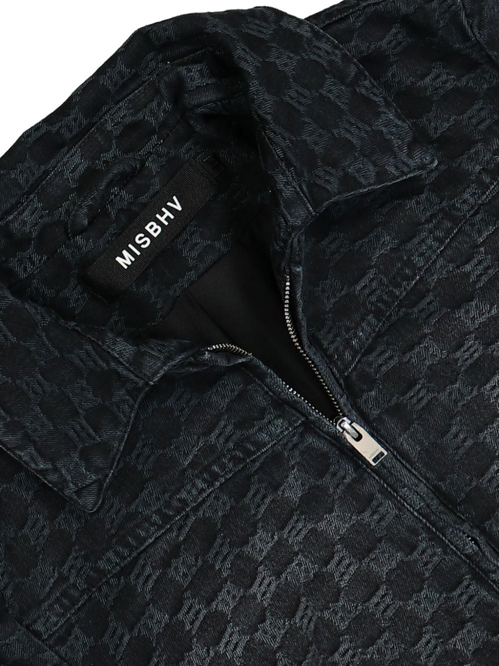 jacquard cropped jacket - 3