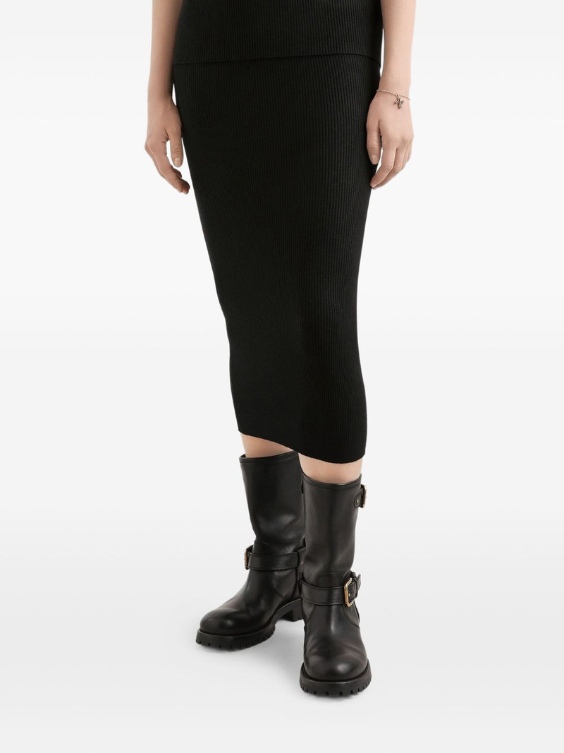 ribbed midi skirt 4