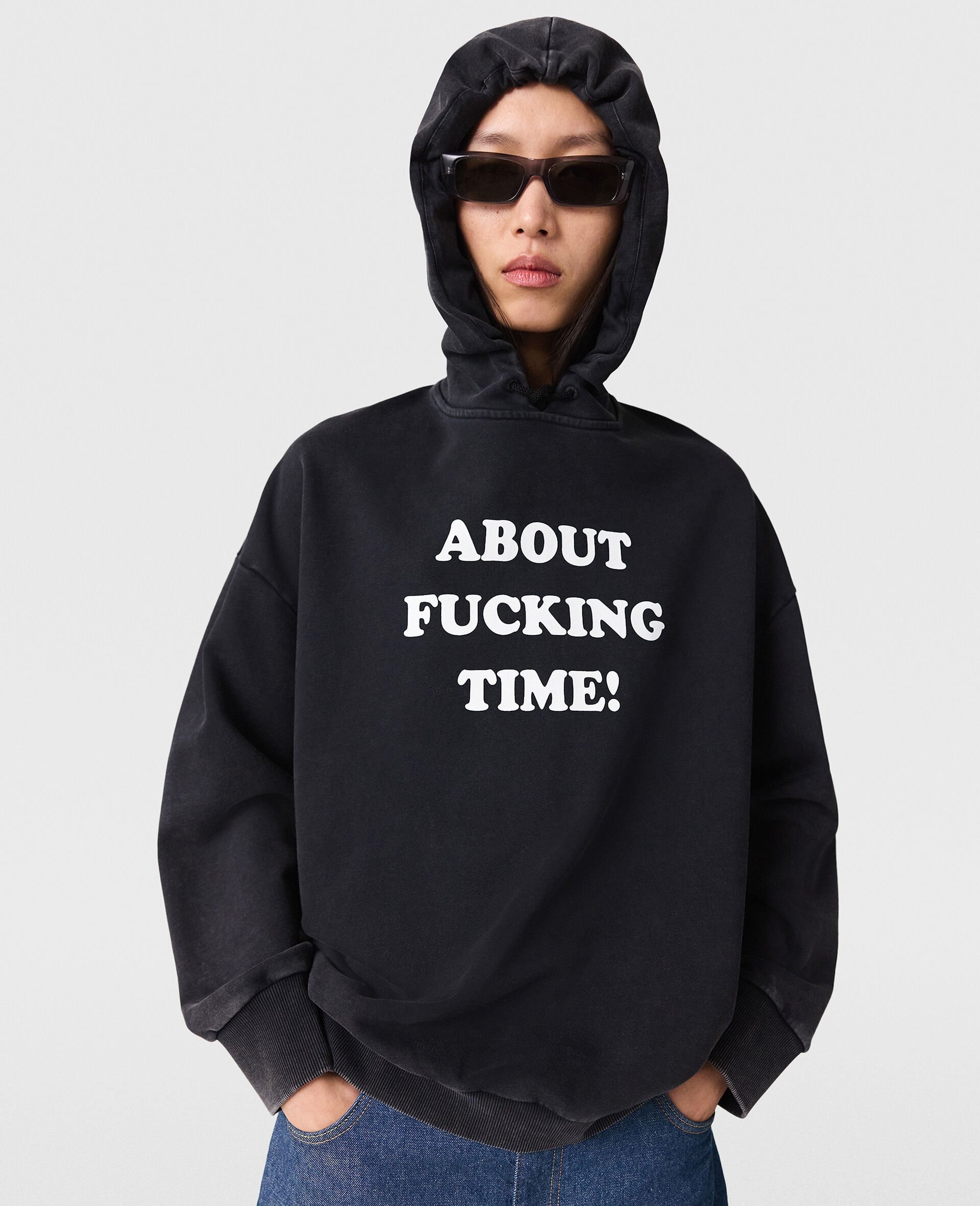 About Fucking Time! Hoodie - 2